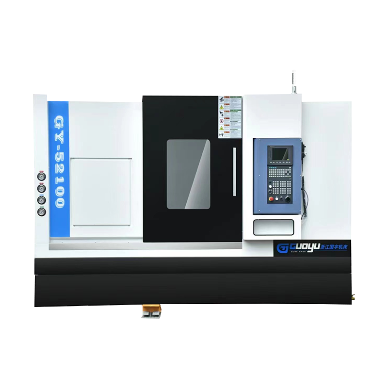 GY52100 سرير مائل خط أفقي خط CNC مخرطة CNC